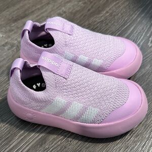 Adidas Toddler Girls' Bubble Comfy I Slip-On Running Shoe 9